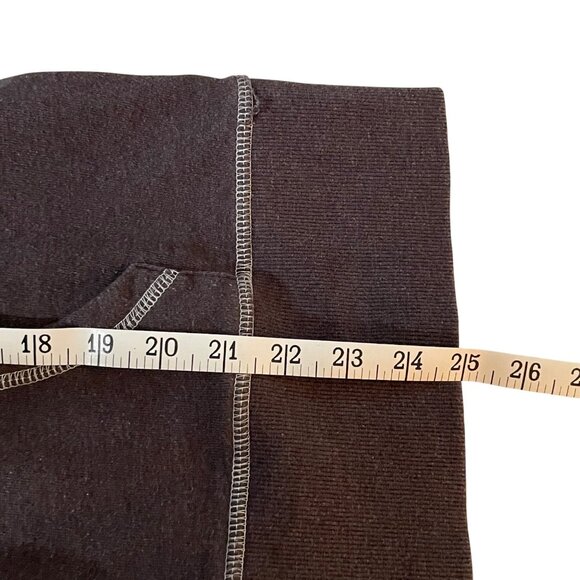 Ariat Women's Size M Brown Zip Up Hoodie Studded with Contrast Thread Raw Edge - Picture 7 of 9